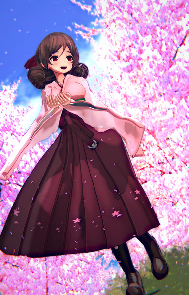 桜と春風 Photons さんのイラスト ニコニコ静画 イラスト