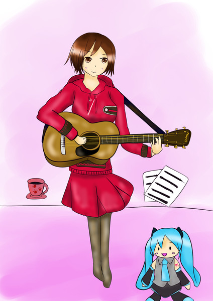 弾き語りmeikoさん なお さんのイラスト ニコニコ静画 イラスト