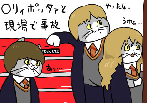 ○リィポッタァと現場で事故