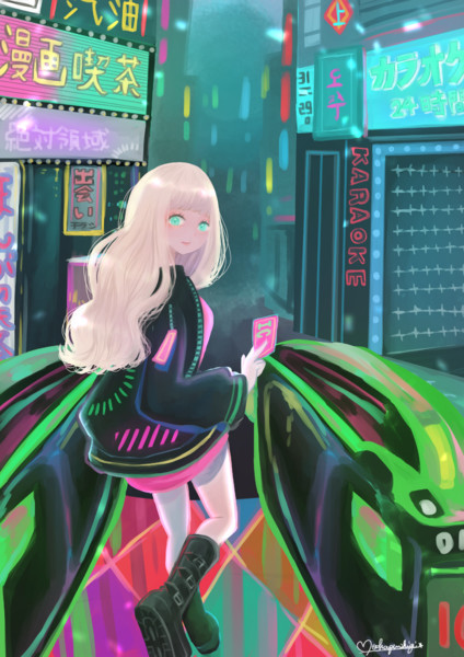 サイバーパンク Fushigiiiiiiii さんのイラスト ニコニコ静画 イラスト