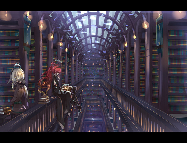 大図書館 Enothela さんのイラスト ニコニコ静画 イラスト