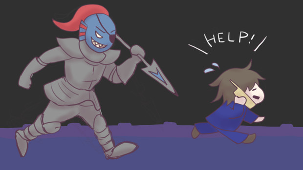 アンダイン戦 いも さんのイラスト ニコニコ静画 イラスト