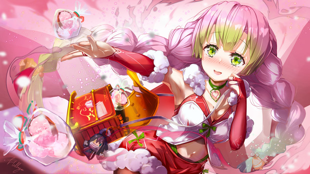 イラスト 蜜 璃