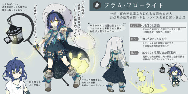 性別不明な夜道の案内人 フラム フローライト ぬばーん さんのイラスト ニコニコ静画 イラスト