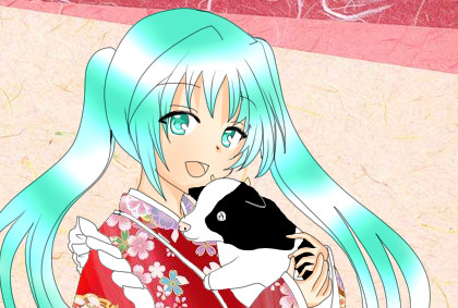年賀状21 ニコニコ静画 イラスト