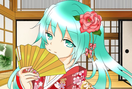 年賀状21 ニコニコ静画 イラスト