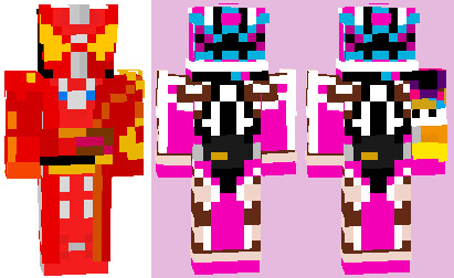 マイクラスキン クリムゾンドラゴン ヘンゼルナッツとグレーテル ヘンゼルブレーメン Rist さんのイラスト ニコニコ静画 イラスト