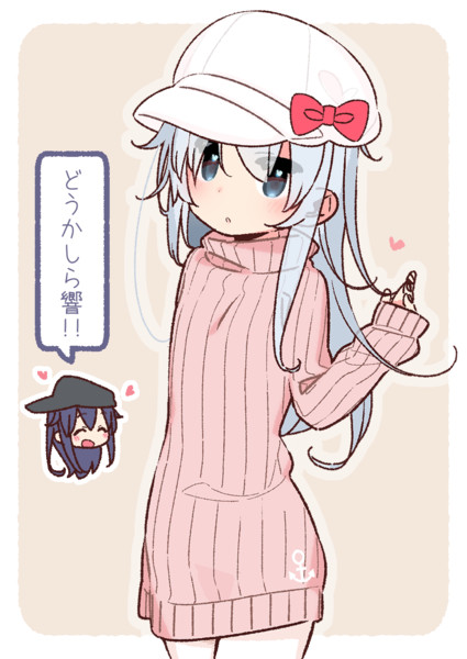 ニットワンピな響さん 夜ない さんのイラスト ニコニコ静画 イラスト