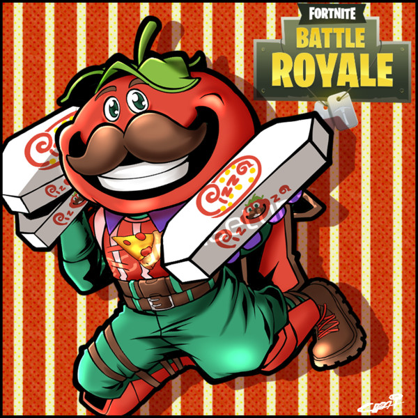 Fortnite トマトヘッド Tomatohead Cmi さんのイラスト ニコニコ静画 イラスト