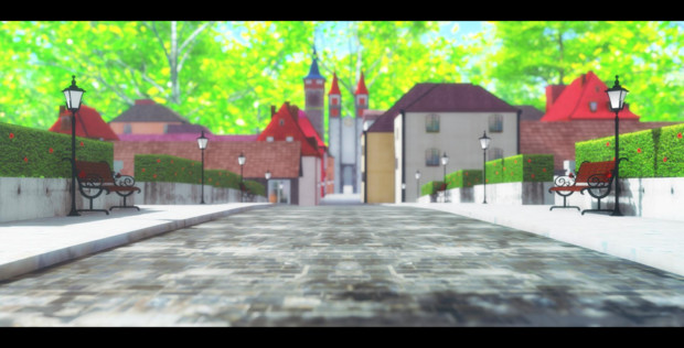 Mmdステージ配布あり 童話の町 椛暗 さんのイラスト ニコニコ静画 イラスト