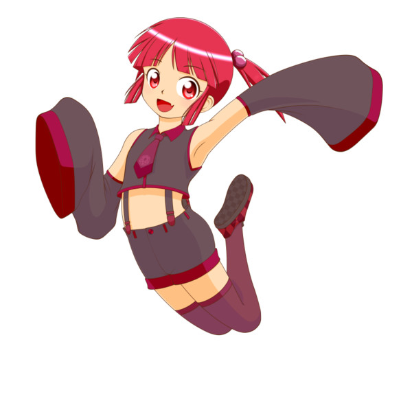 ジャンプしてる女の子 背景なし アクイ Kazxkazu さんのイラスト ニコニコ静画 イラスト