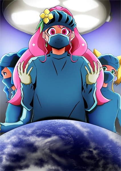 ヒーリングっどプリキュア 地球のお医者さん ガンマ イラストたまに漫画 さんのイラスト ニコニコ静画 イラスト