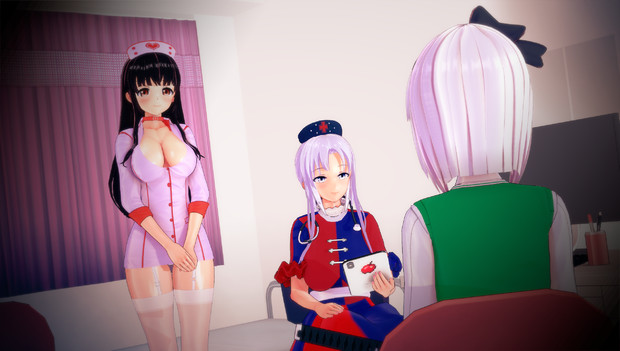 えーりんとナース服姫様