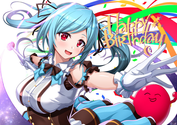 イオリンお誕生日おめでとうイラスト びろぶどう さんのイラスト ニコニコ静画 イラスト