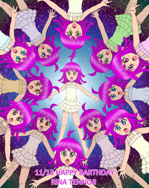 天王寺璃奈誕生日記念 Rina S Colorcosmic Shunju さんのイラスト ニコニコ静画 イラスト