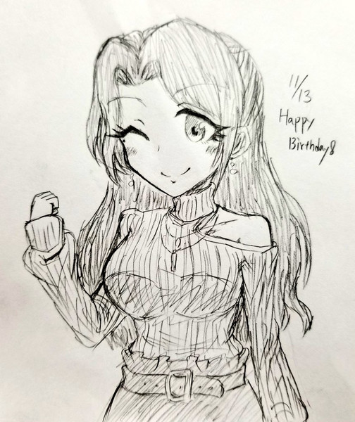 あやかちゃん誕生日おめでとう 餡 Ann さんのイラスト ニコニコ静画 イラスト