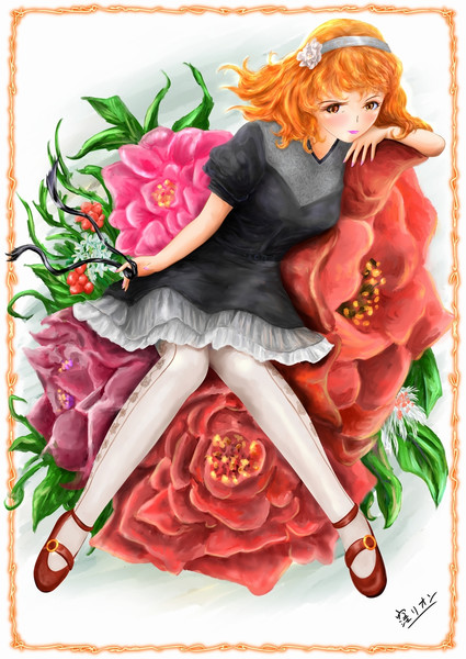 推理漫画 捜査一課 美少女部 部長 花園美玲 の美玲 窪リオン さんのイラスト ニコニコ静画 イラスト