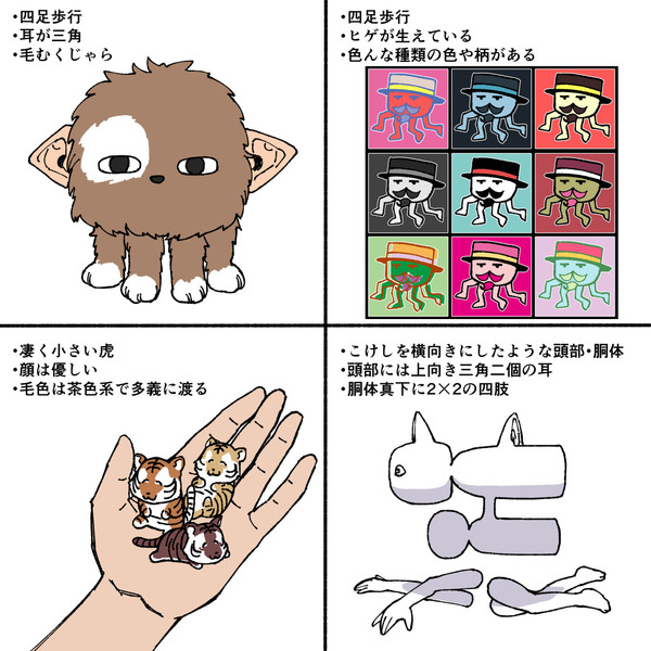 猫想像図 / 電球食人びゃッこパス さんのイラスト - ニコニコ静画 