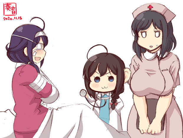わんどろお医者さんごっこやましぐ 龍鳳 奏音 さんのイラスト ニコニコ静画 イラスト