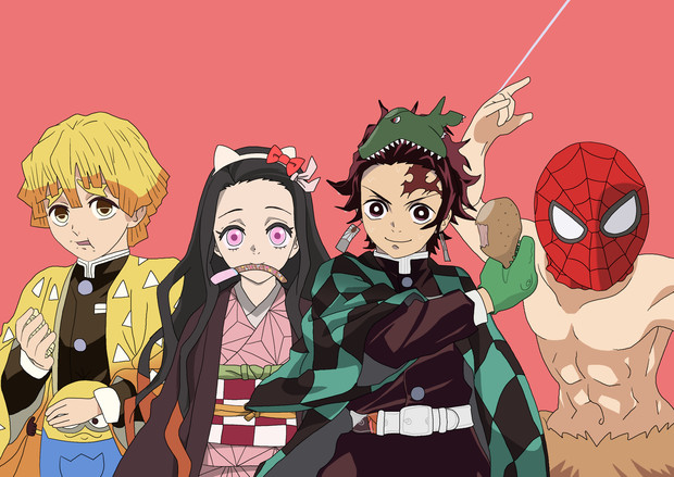 竈門炭治郎です 今日はusjに来ています タコス さんのイラスト ニコニコ静画 イラスト