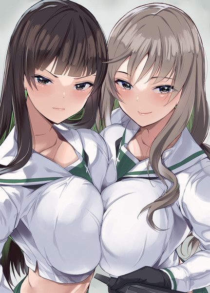 ラクガキ：西住流vs島田流