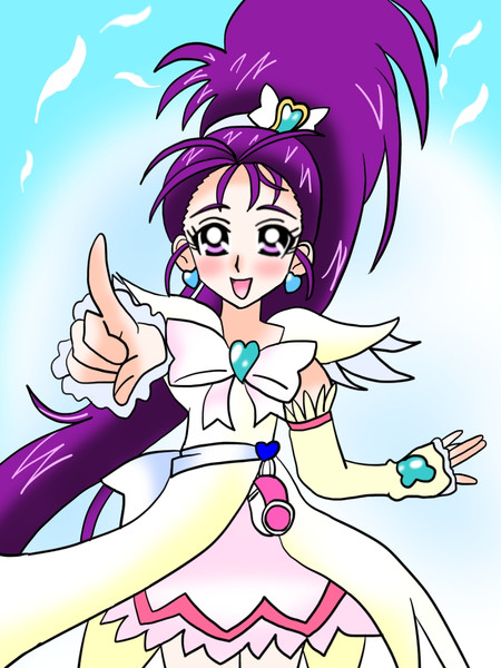 １１月２０日はキュアイーグレットの誕生日 絵描きの冒険者katosan さんのイラスト ニコニコ静画 イラスト