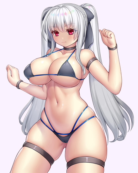 むちむち銀髪 朝叢ひおり さんのイラスト ニコニコ静画 イラスト