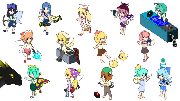 支援絵 ちび寺子屋漂流教室 タオル さんのイラスト ニコニコ静画 イラスト