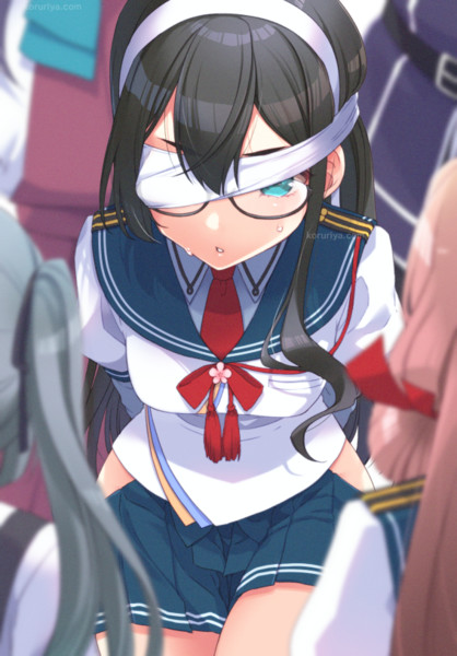 目隠し大淀 こるり さんのイラスト ニコニコ静画 イラスト