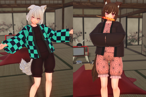Mmd ルームウェア冬 Mit U さんのイラスト ニコニコ静画 イラスト