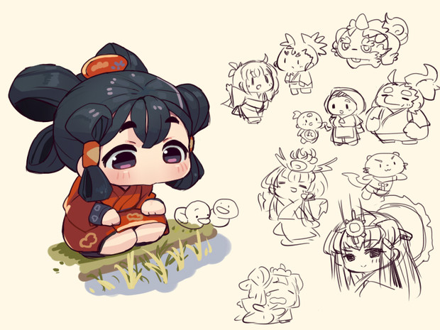 サクナヒメ ねこだーそん さんのイラスト ニコニコ静画 イラスト
