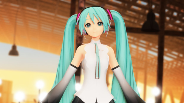 [MMD] 初音ミク NT モデル WIP 4