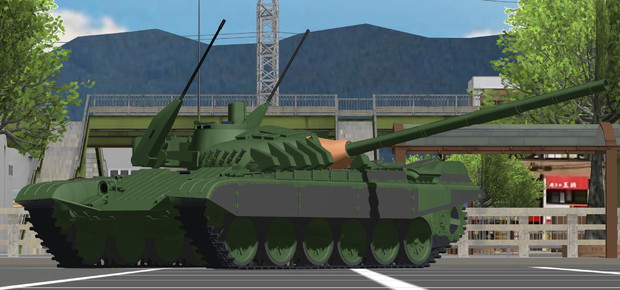 T 72m1 モデルナ モデル配布 Kliper さんのイラスト ニコニコ静画 イラスト