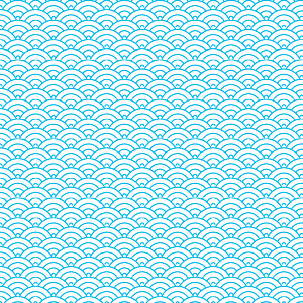 青海波 刺し子 ニコニコ静画 イラスト
