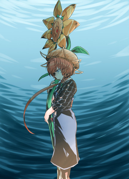 日陰に咲いたひまわりが 今も海を見つめてる 夢堀 さんのイラスト ニコニコ静画 イラスト