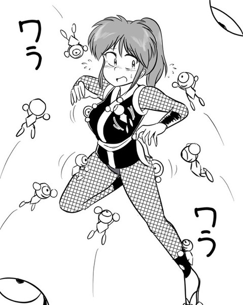 ヤエちゃんとチビこなき Sugar さんのイラスト ニコニコ静画 イラスト