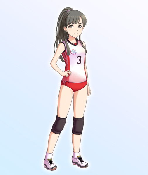 バレーボールユニフォームの紗枝はん Debris さんのイラスト ニコニコ静画 イラスト