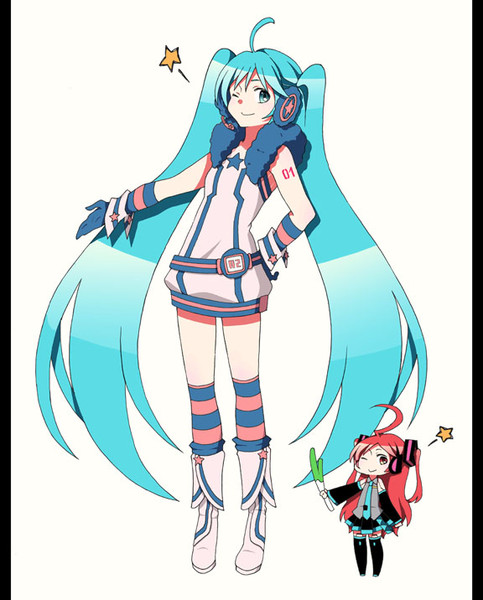 初音ミクで開発コードmiki【衣装交換】