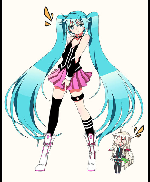 初音ミクでia Rocks 衣装交換 浅井麻 さんのイラスト ニコニコ静画 イラスト