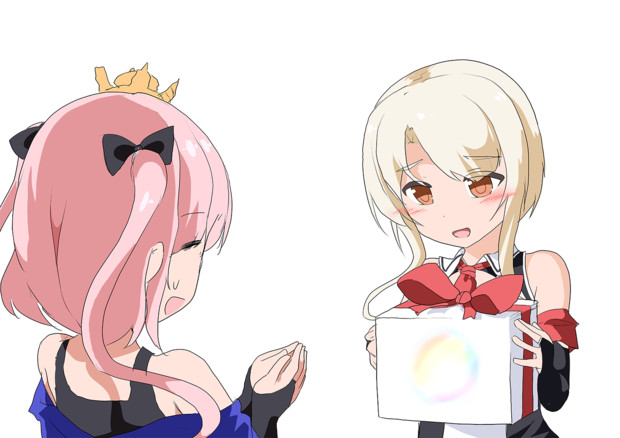 進水日祝いにジュノーに誕生日プレゼントを贈るジュノー トロ さんのイラスト ニコニコ静画 イラスト