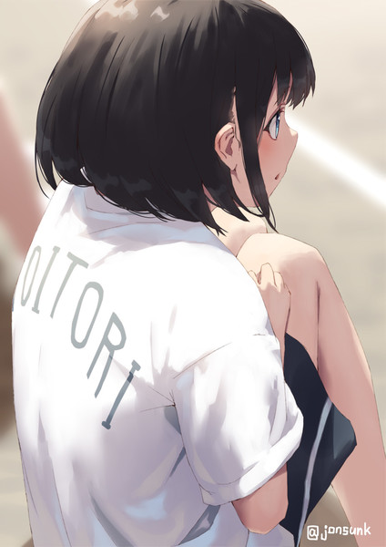 小柄な女子の小さな背中 Jonsun さんのイラスト ニコニコ静画 イラスト
