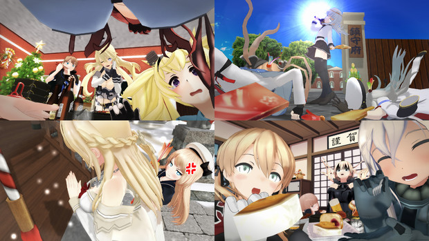 Mmd艦これ 第二回otkg サムネ争奪竜王戦に参加してました Miffysan さんのイラスト ニコニコ静画 イラスト