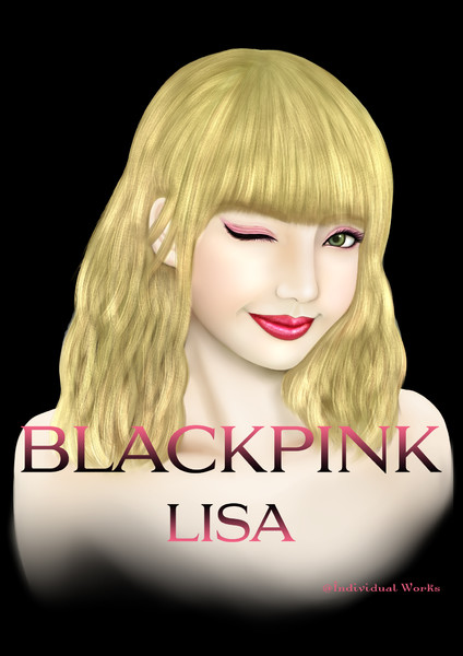 Blackpinkのlisaを描いてみた まおたん さんのイラスト ニコニコ静画 イラスト