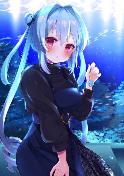 水族館デート 海老原べにこ さんのイラスト ニコニコ静画 イラスト