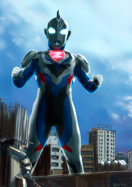 目線をくれるウルトラマン Daikic さんのイラスト ニコニコ静画 イラスト