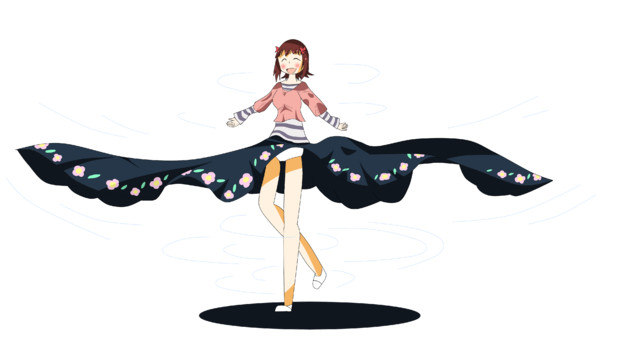 全円スカート 天紅弐式 さんのイラスト ニコニコ静画 イラスト