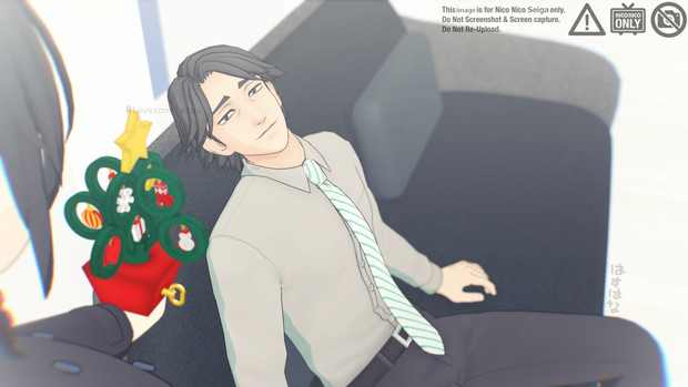 ささやかなクリスマス 黒岩正義 ポニテちゃん Mmd はすはな さんのイラスト ニコニコ静画 イラスト