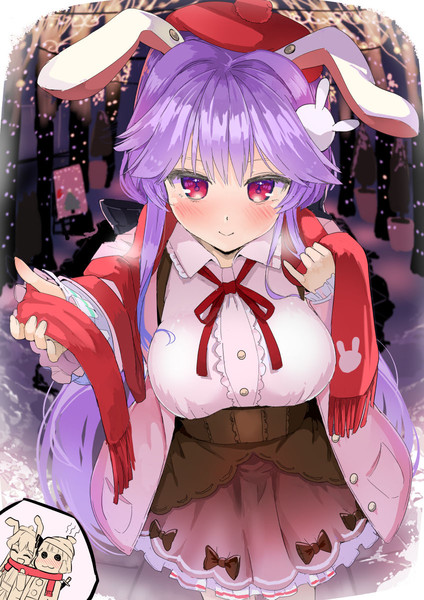 うどんちゃんのクリスマス プアカ チャン 女性生放送主 さんのイラスト ニコニコ静画 イラスト