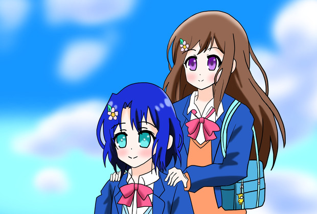 安達としまむらはこれからもずっと一緒に 絵描きの冒険者katosan さんのイラスト ニコニコ静画 イラスト