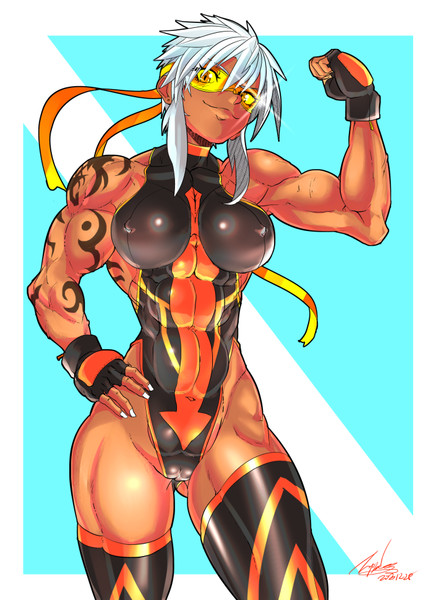 女子プロレスラー Zippedsquire さんのイラスト ニコニコ静画 イラスト